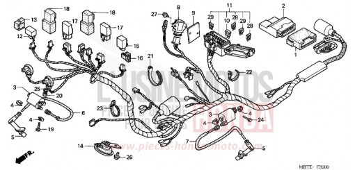 FAISCEAU DES FILS XL1000V2 de 2002